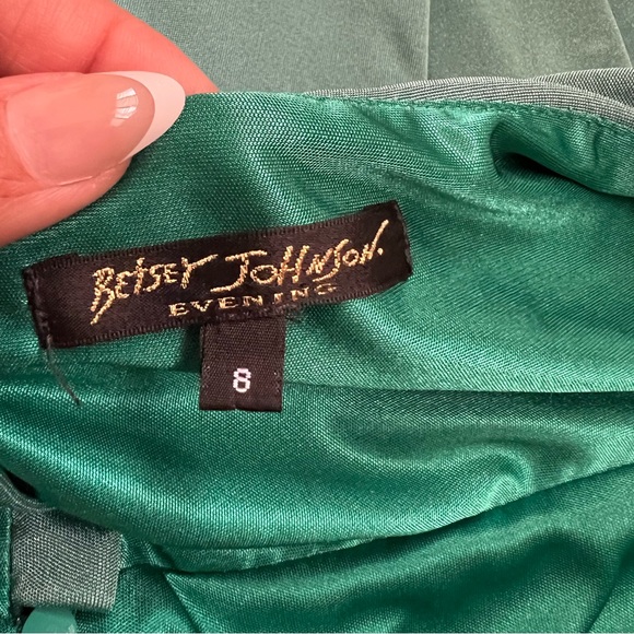 Betsey Johnson Vintage Y2K Prom Evening Formal Dress Size 8 - Picture 7 of 15